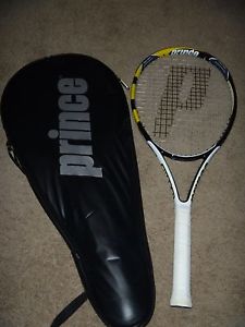 PRINCE FUSE Ti Titanium 4 1/2 NWT Triple Force Tennis Racquet Racket W/CASE NICE