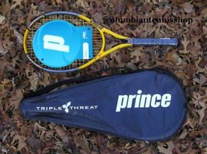 New Prince Triple Threat TT Scream strung Racket 110 1/2 OS B875 power last one