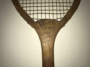 Antique Wright & Ditson Championship Tennis Racket, Great condition!!