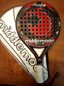 Pala de Padel Middle Moon Eclipse 4 Carbon Pro 6.0, Juan Lebron, PVP NUEVA 199€