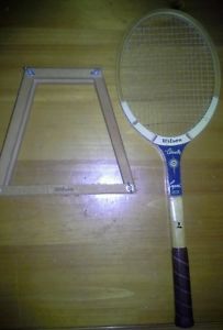 Wooden Tennis Racquet Wilson Maureen Connolly Capri Fibre Face Vintage Tennis