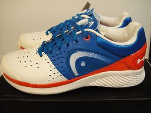 New in Box Head Sprint Pro Tennis Shoe Sneakers Size 9 White Blue Red