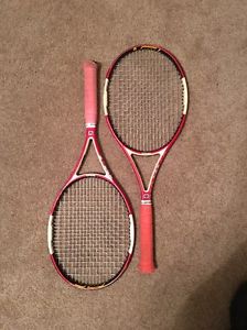 Wilson nCode Six. One 95 (18x20) Racquet Grip 5 (4 5/8)