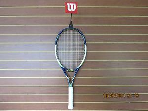 Wilson Envy 100L, w/New Pro Overgrip, 4-1/2" Grip