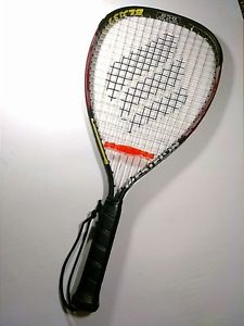ektelon racquetball racquet (black and red)