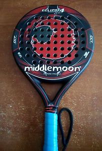 Pala de Padel Middle Moon Eclipse 4 Carbon Pro 6.0, Juan Lebron.