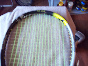 FISCHER TENNIS RACQUET STRIKE TI NEW STRINGS EXCELLENT CONDITION