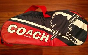 BOLSA NUEVA DE PADEL COACH  Roja/Azul Marino - PALETERO