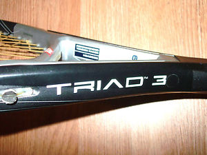 Wilson TRIAD 3 Tennis Racket 115 OS Head T3 Racquet 129 Power Level 4 3/8 Grip