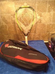Ektelon Freak Racquetball Racquet Powering 1000 level Oversize With Carry Bag