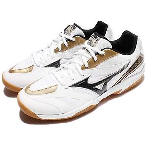 Mizuno Gate Sky White Black Gum Men Volleyball Badminton Indoor Shoes 71GA174008