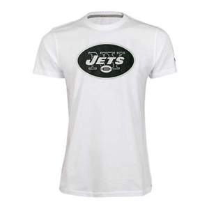 New Era New York Jets Logo De L'équipe Football NFL tee-Shirt Blanc