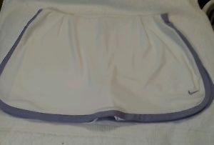 Nike Tennis Skort Women's White/ Purple Size Large ( 12-14 ) New