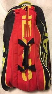 HEAD Tour Team Monster Combi 12Ct Tennis Bag  Red-Black
