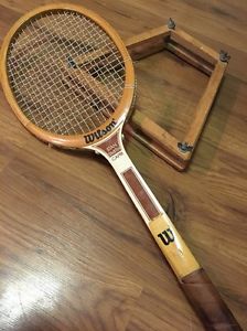 VINTAGE WILSON; STAN SMITH CAPRI TENNIS RACKET;  4 5/8 INCH GRIP