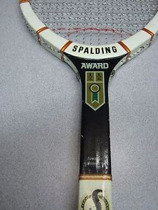 Vintage Spalding Award Tennis Racket Wooden Racquet-FREE SHIPPING HERE!!