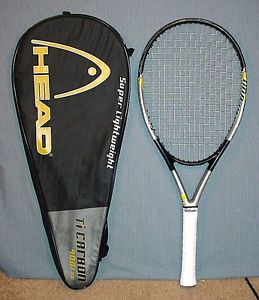 HEAD TENNIS RACQUET HEAD Ti CARBON 9001PZ OVERSIZE 110 SQ IN TENNIS RACQUET
