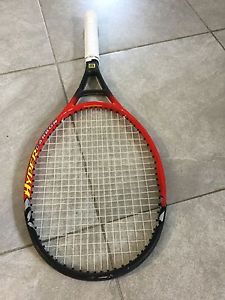 Wilson Hyper ProStaff 6.1 Oversize Stretch 4 3/8 Tennis Racquet Good Condition