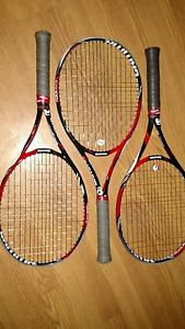Three Gamma RZR 100 T tennis racquets