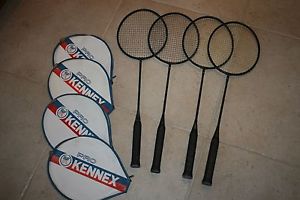 PRO Kennex Badminton Racquet Graphite Shaft- set of 4