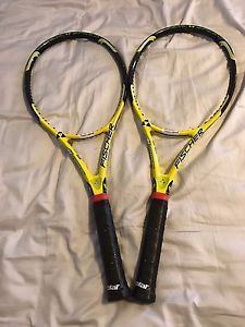 2x Pair Fischer M-Comp 95 Matched Tennis Racket L3