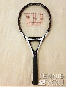 Wilson K Factor K Zero 118 Oversize Tennis Racket- Grip 4 3/8 basically new