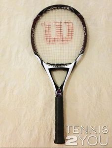 Wilson K Factor K Zero 118 Oversize Tennis Racket- Grip 4 3/8 basically new
