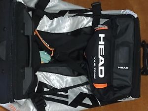 Head Tour Team Silver/Black Travel Bag