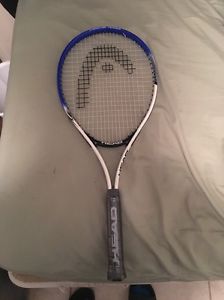 Head Ti Conquest Tennis Racket Titanium Strung No Cover Grip 4 3/8 New