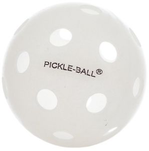 New Dura Fast 40 Indoor Pickleball Balls--6 pack - White