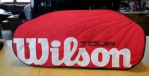 Wilson Tour Red 6pack Tennis Rac
