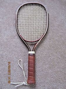Leach Racket Ball Racket 18" Long X 7 3/4" Wide with Black Case