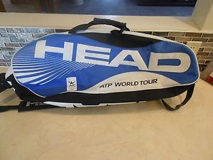PRE-OWNED HEAD ATP WORLD TOUR GYM BAG TENNIS RAQUETBALL