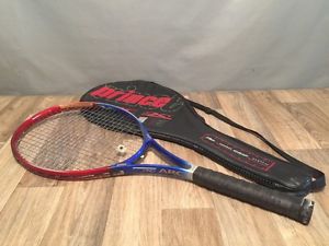 Prince  ARC lite LXT  107 in  690cm grip 4 1/2 #4 tennis racquet   with cover