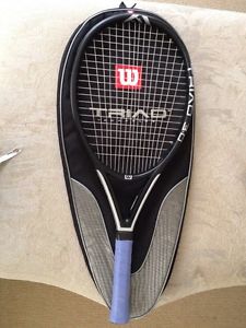 Wilson Triad 3.0 Tennis Racquet 115 sq" (4 1/2)