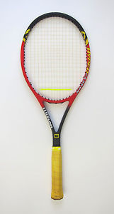 Wilson Hyper Carbon 6.0 ProStaff Tennis Racquet. no.5  4 5/8 used SEE PHOTOS
