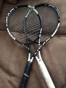 Head Speed Pro Tennis Racquet 4 3/8 11.1 oz (2!!!)