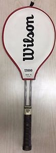 Vintage Wilson T2000 Jimmy Connors Tennis Racquet - 4-5/8"