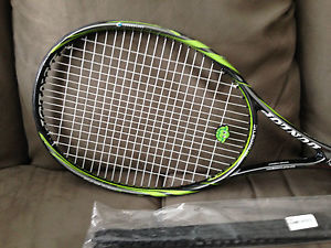Dunlop Biomimetic 400 Tour 4 3/8 grip - New Strings and Overgrip & Grommet Set