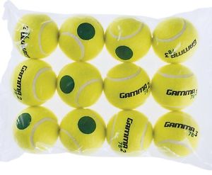 Gamma Sports 78 Green Dot Ball - 60 Ball Poly Bag