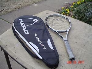 Head Flex Point 1 LIQUIDMETAL Tennis Racquet w Full Cover 102