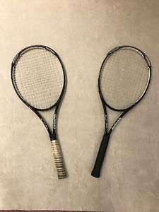 PRINCE O3 White TENNIS RACQUET  4 1/2   set of 2