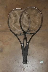 Two Wilson Pro Staff 5.9si Stretch 110 sq in Carbon Tennis Racquet 4 3/8" L3