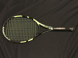 Babolat Pure Aero 4 3/8 w/Solinco Hyper-G @57 lbs
