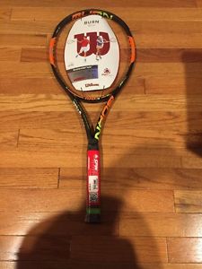 New Wilson Burn 100S Spin 18X16 Smart Tennis Sensor ready G1, G2, G3, G4