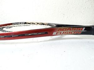 OversizedHEAD AGASSI FUSION GRAPHITE TENNIS RACKET 4  3/8 GRIP RACQUET L3