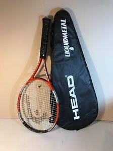 Head Liquidmetal Radical Tennis Racquet  4 3/8 OS 107