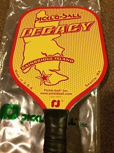 Pickle-Ball Legacy Paddle - P1400LCYRD =  7.875 oz - New In Package
