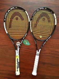 (2) Head Graphene XT Speed S Tennis Racquet - 4 1/4 a