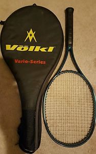 volkl v6 tennis raquet vario 4 3/8 mid plus excellent!